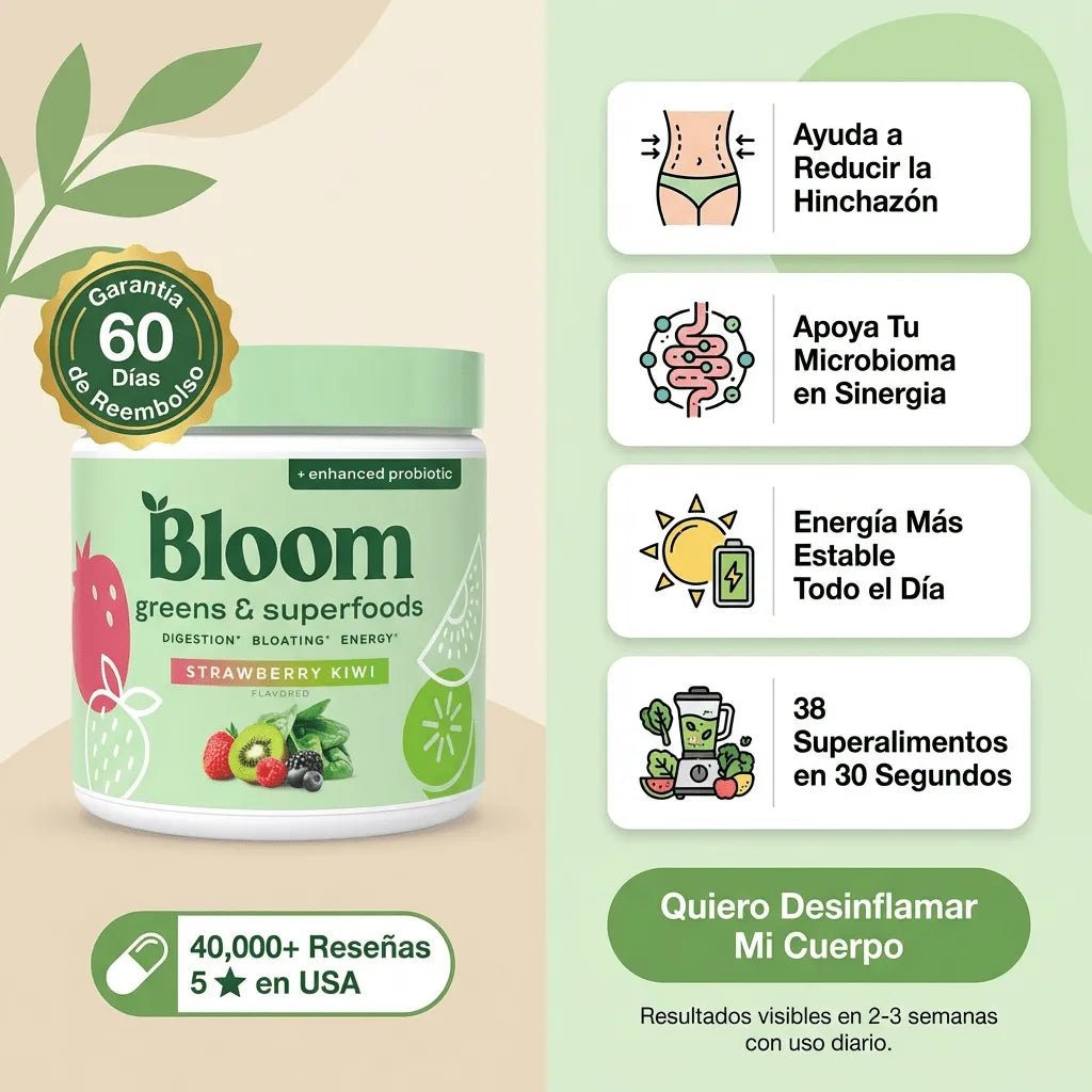 Bloom LIGERA™: Sistema Anti - Hinchazón de 30 Segundos - Kaan Lab
